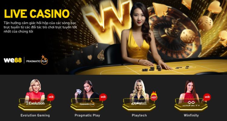 live casino we88
